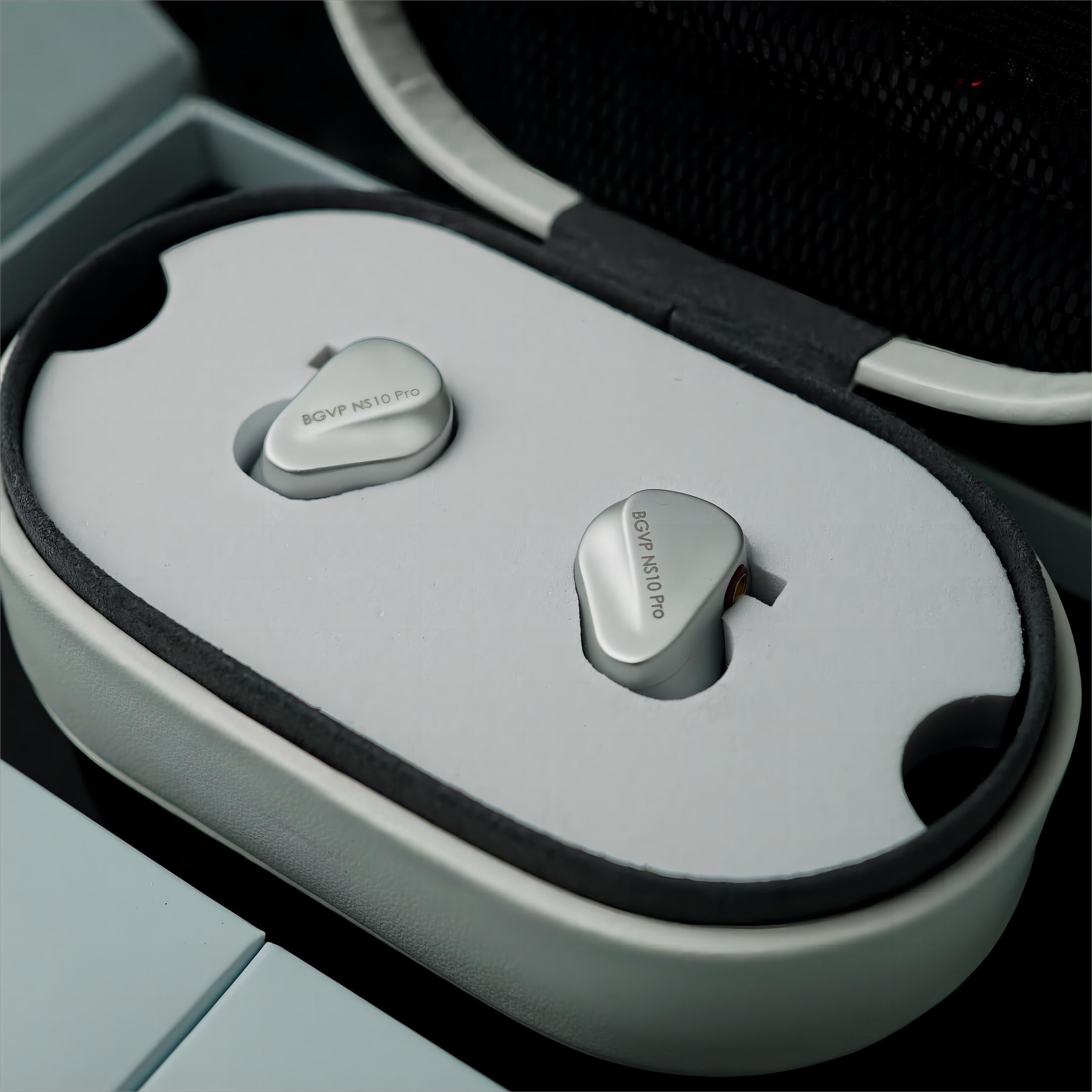 BGVP NS10 Pro Hi-Res Audio Hybrid Driver Earphones, 8BA +