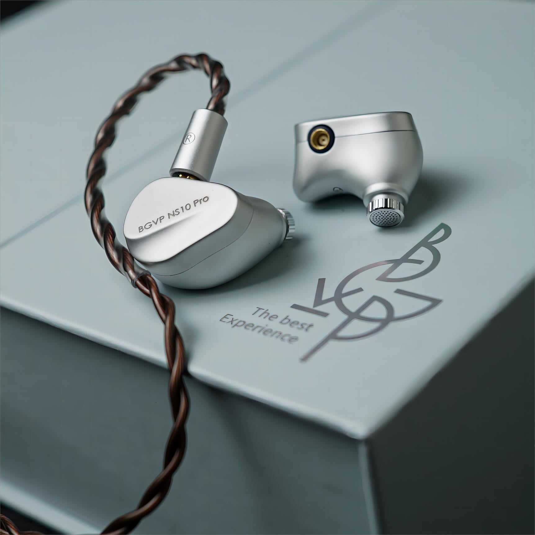 BGVP NS10 PRO Grey 中華イヤホン Amazon.com: BGVP NS10 Pro Hi-Res Audio Hybrid Driver