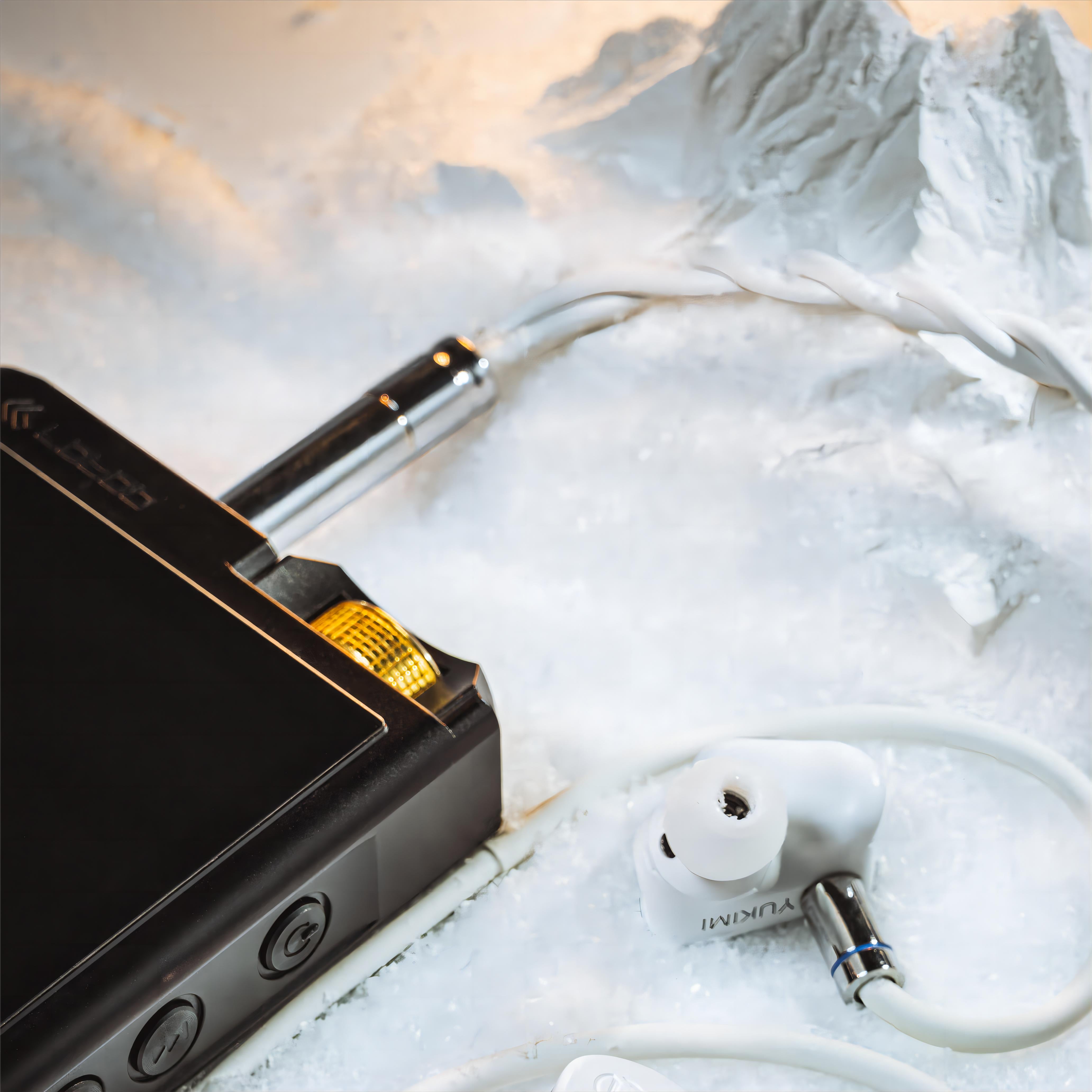 CVJ x ANGELEARS Yukimi in Ear Monitor Earphones, Carbonized